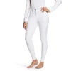 Ariat Women's Tri Factor Grip Knee Patch Breech White