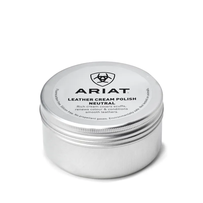 Ariat Leather Cream Polish Neutral 3 Ariat Leather Cream Polish Neutral