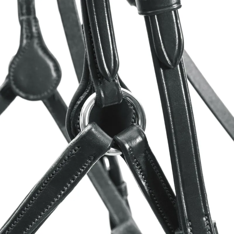 Schockemohle Rio Select Grackle Bridle Black-Silver 5 Schockemohle Rio Select Grackle Bridle Black-Silver - Image 3