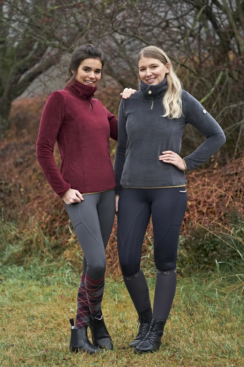 Covalliero Teddy Fleece Sweater Graphite 6 Covalliero Teddy Fleece Sweater Graphite - Image 4