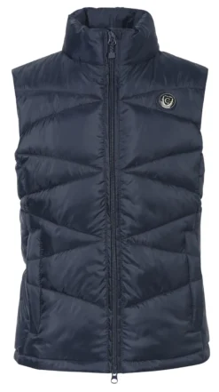 Covalliero Quilted Waistcoat Gilet Dark Navy