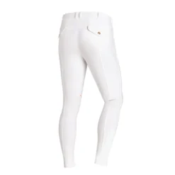 Schockemohle Draco Grip Men's Knee Grip Breeches White 5 Schockemohle Draco Grip Men's Knee Grip Breeches White -Equestrian Supplies Shop 2161 00014 37 Draco Grip white Back 2EzZLLSB6G50n1
