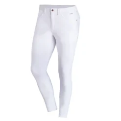 Schockemohle Phoenix Men's Knee Grip Breeches White