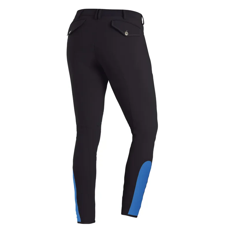 Schockemohle Phoenix Men's Knee Grip Breeches Midnight Blue 4 Schockemohle Phoenix Men's Knee Grip Breeches Midnight Blue - Image 2
