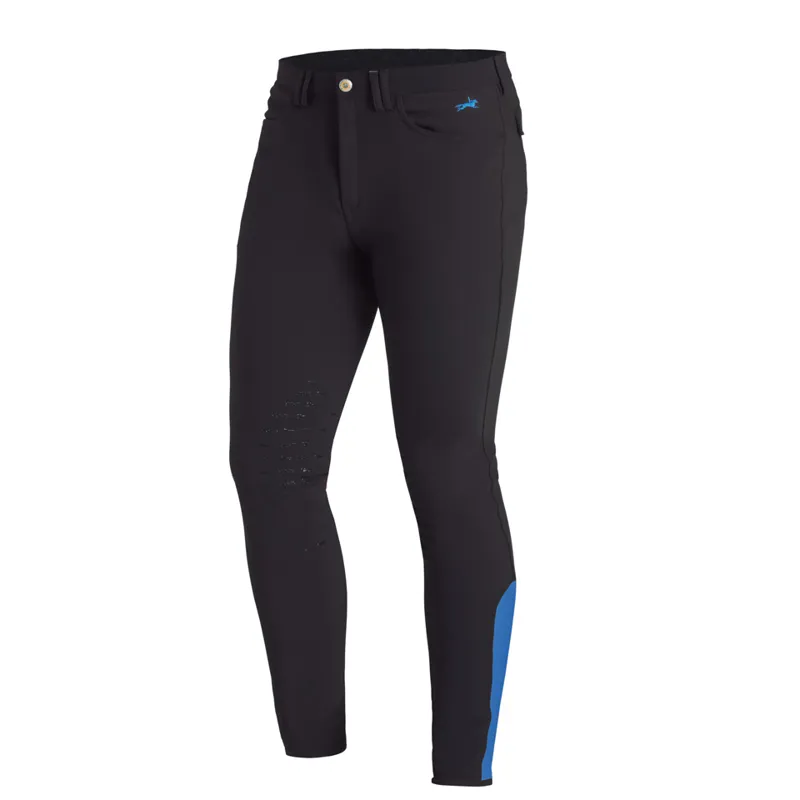 Schockemohle Phoenix Men's Knee Grip Breeches Midnight Blue 3 Schockemohle Phoenix Men's Knee Grip Breeches Midnight Blue