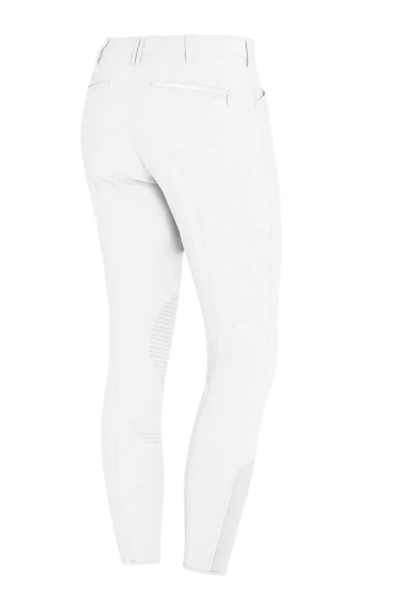 Schockemohle Summer Fynn Men's Knee Grip Breeches White 4 Schockemohle Summer Fynn Men's Knee Grip Breeches White - Image 2