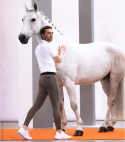 Schockemohle Summer Fynn Men's Knee Grip Breeches Taupe -Equestrian Supplies Shop 2161 00035 31 Schockemoehle Sports Reithose Summer Fynn taupe 3uw466PcHtXAHq