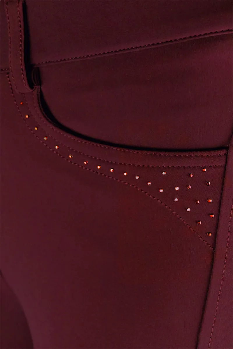 Schockemohle Victory Full Seat Breeches Cassis 7 Schockemohle Victory Full Seat Breeches Cassis - Image 5