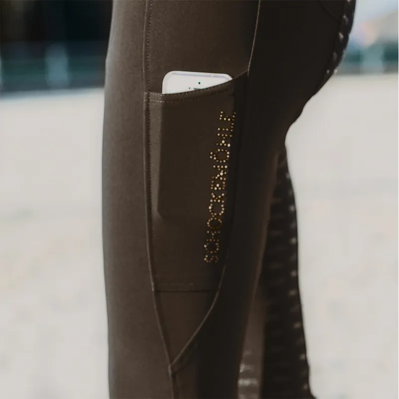 Schockemohle Victory Full Seat Breeches Dark Brown 5 Schockemohle Victory Full Seat Breeches Dark Brown - Image 3