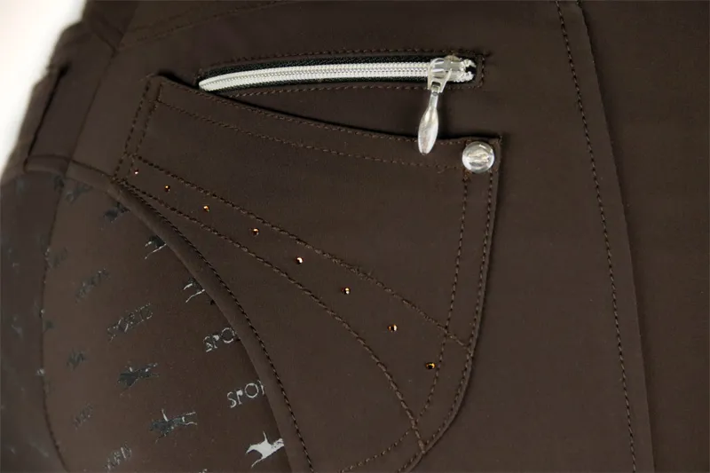 Schockemohle Victory Full Seat Breeches Dark Brown 6 Schockemohle Victory Full Seat Breeches Dark Brown - Image 4