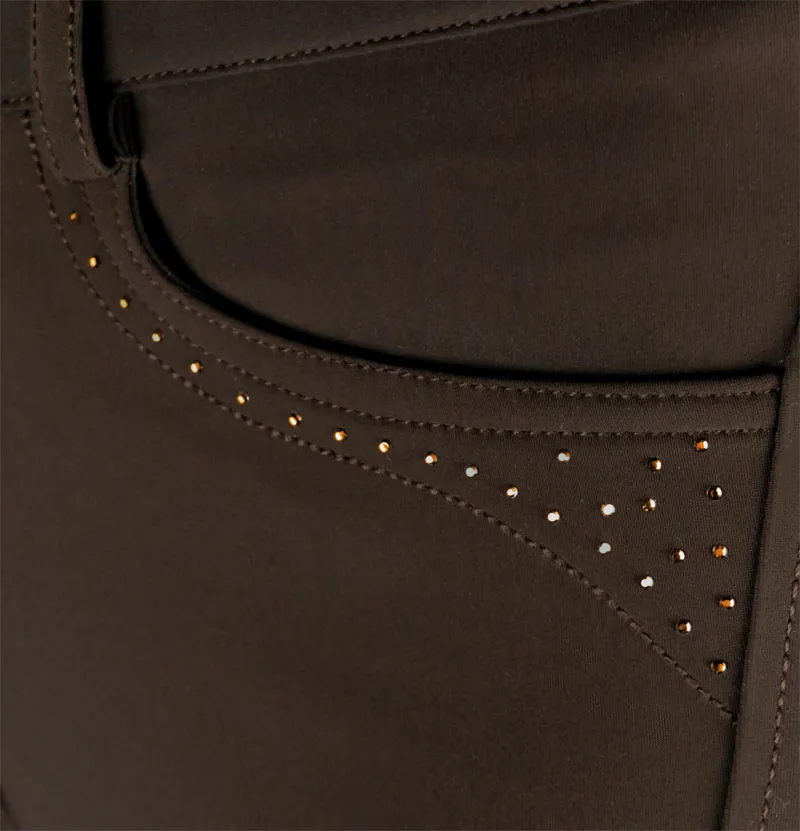 Schockemohle Victory Full Seat Breeches Dark Brown 7 Schockemohle Victory Full Seat Breeches Dark Brown - Image 5