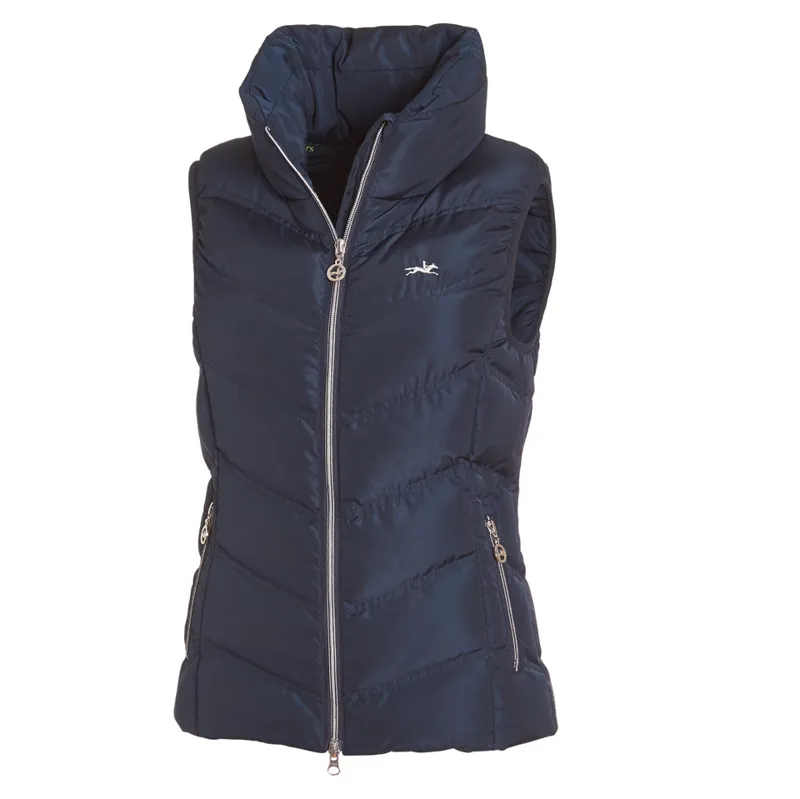 Schockemohle Marleen Quilted Vest Dark Navy 3 Schockemohle Marleen Quilted Vest Dark Navy