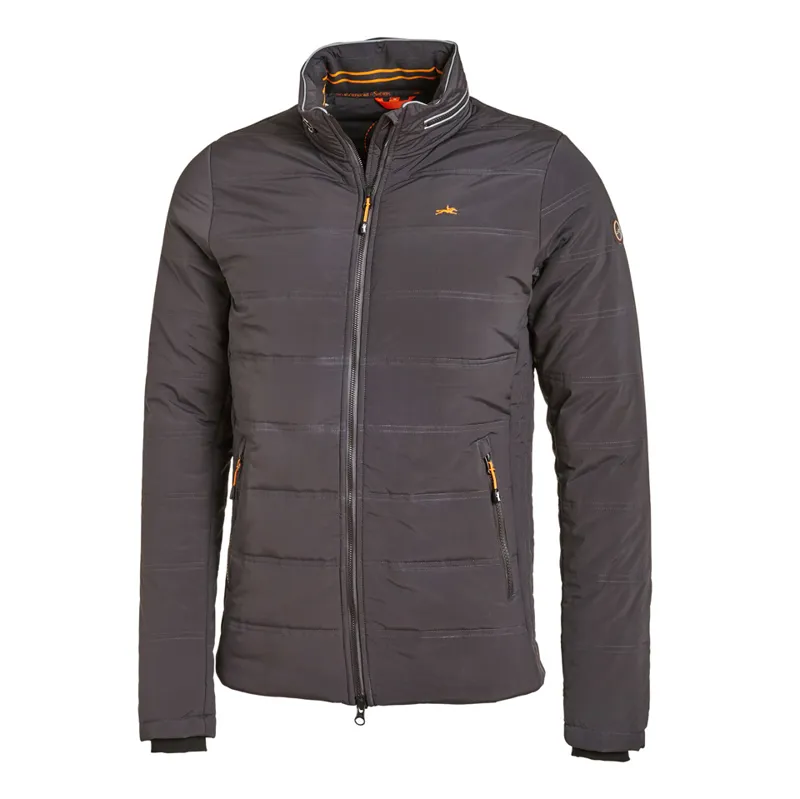 Schockemohle Vince Men's Quilted Jacket Graphite 3 Schockemohle Vince Men's Quilted Jacket Graphite