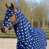 Supreme Products Dotty Fleece Hood In Navy 2 Supreme Products Dotty Fleece Hood In Navy -Equestrian Supplies Shop 36201 Supreme Products Dotty Fleece Hood Navy 01