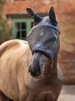 LeMieux Visor-Tek Half Fly Mask Camo Blue -Equestrian Supplies Shop 3n6a9802 copy