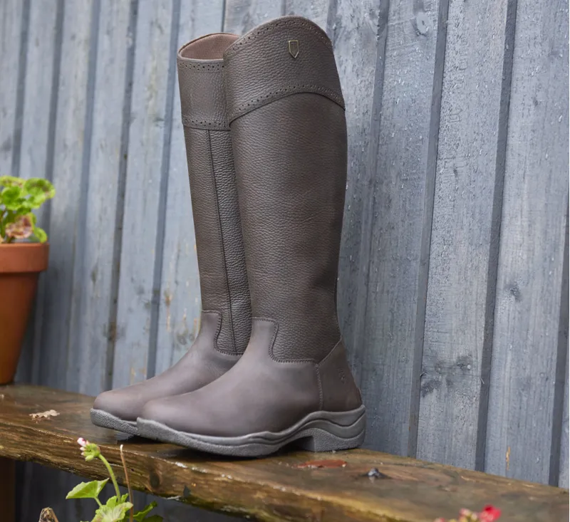 Just Togs Meadow Country Rider Boot - Brown 3 Just Togs Meadow Country Rider Boot - Brown