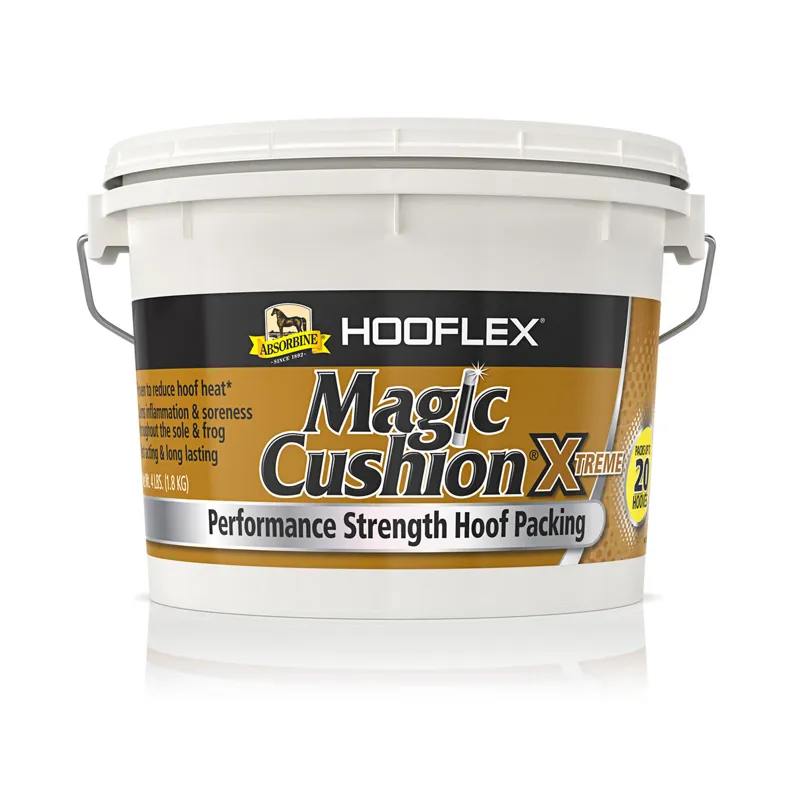 Absorbine Hooflex Xtreme Magic Cushion 1.8kg Hoof Packing 3 Absorbine Hooflex Xtreme Magic Cushion 1.8kg Hoof Packing