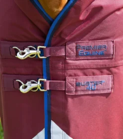 Premier Equine Buster 40g Turnout With Classic Neck Cover Burgundy 11 Premier Equine Buster 40g Turnout With Classic Neck Cover Burgundy -Equestrian Supplies Shop AW21 Buster40 Burgundy 4