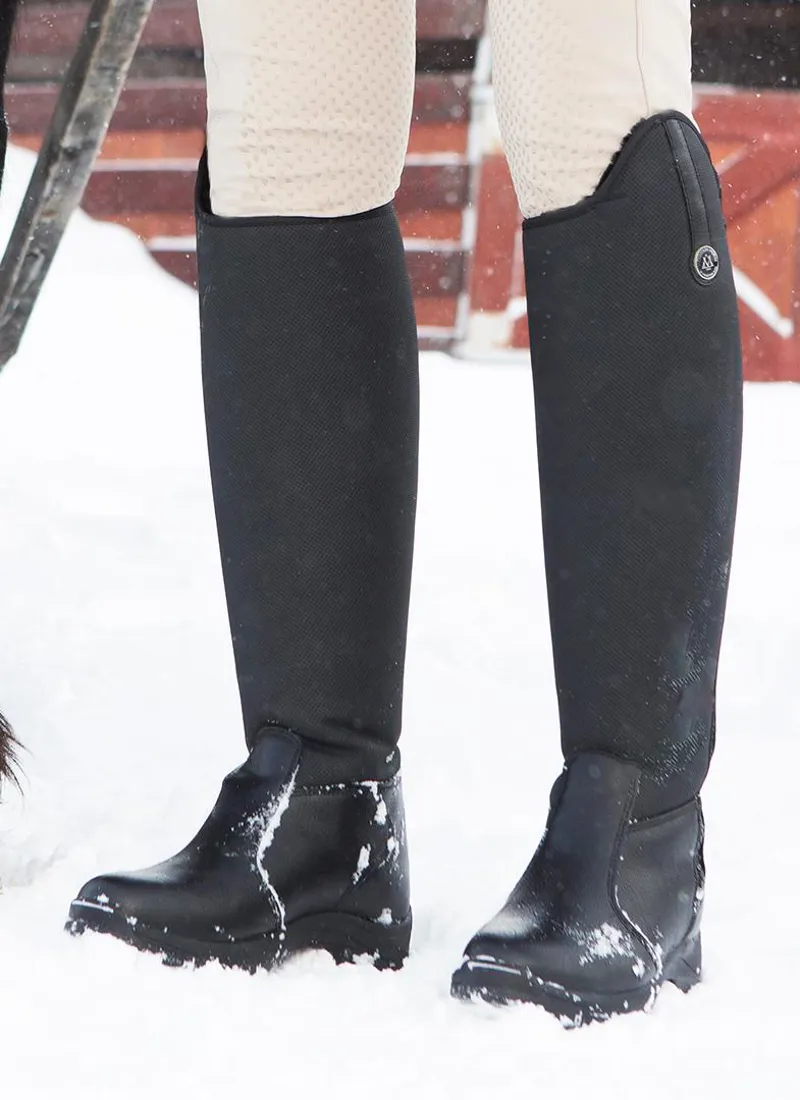 Mountain Horse Active Winter Young High Rider Boots Black 4 Mountain Horse Active Winter Young High Rider Boots Black - Image 2