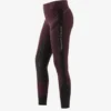 Premier Equine Astrid Girls Full Seat Gel Pull On Riding Tights Wine -Equestrian Supplies Shop Astrid Kids Full Seat Gel Pull On Riding Tights Wine 3