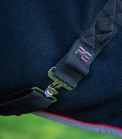Premier Equine Asure Fleece Rug Black -Equestrian Supplies Shop Asure Fleece Cooler Black 4