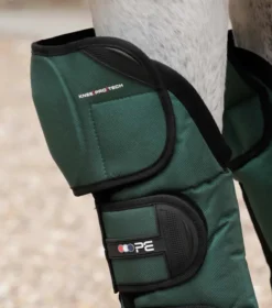 Premier Equine Ballistic Knee Pro-Tech Horse Travel Boots Green -Equestrian Supplies Shop Ballistic Knee Pro Tech Travel Boots Green 3
