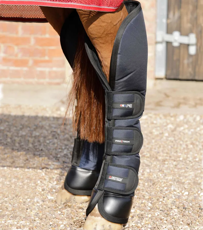 Premier Equine Ballistic Knee Pro-Tech Horse Travel Boots Navy 4 Premier Equine Ballistic Knee Pro-Tech Horse Travel Boots Navy - Image 2