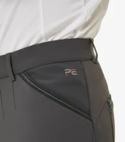 Premier Equine Barusso Men's Gel Knee Breeches Anthracite Grey 11 Premier Equine Barusso Men's Gel Knee Breeches Anthracite Grey -Equestrian Supplies Shop Barusso Mens Gel Knee Breech Anthracite 2