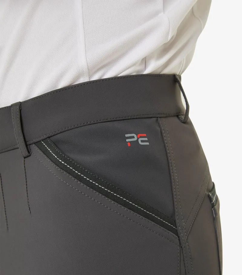 Premier Equine Barusso Men's Gel Knee Breeches Anthracite Grey 6 Premier Equine Barusso Men's Gel Knee Breeches Anthracite Grey - Image 4