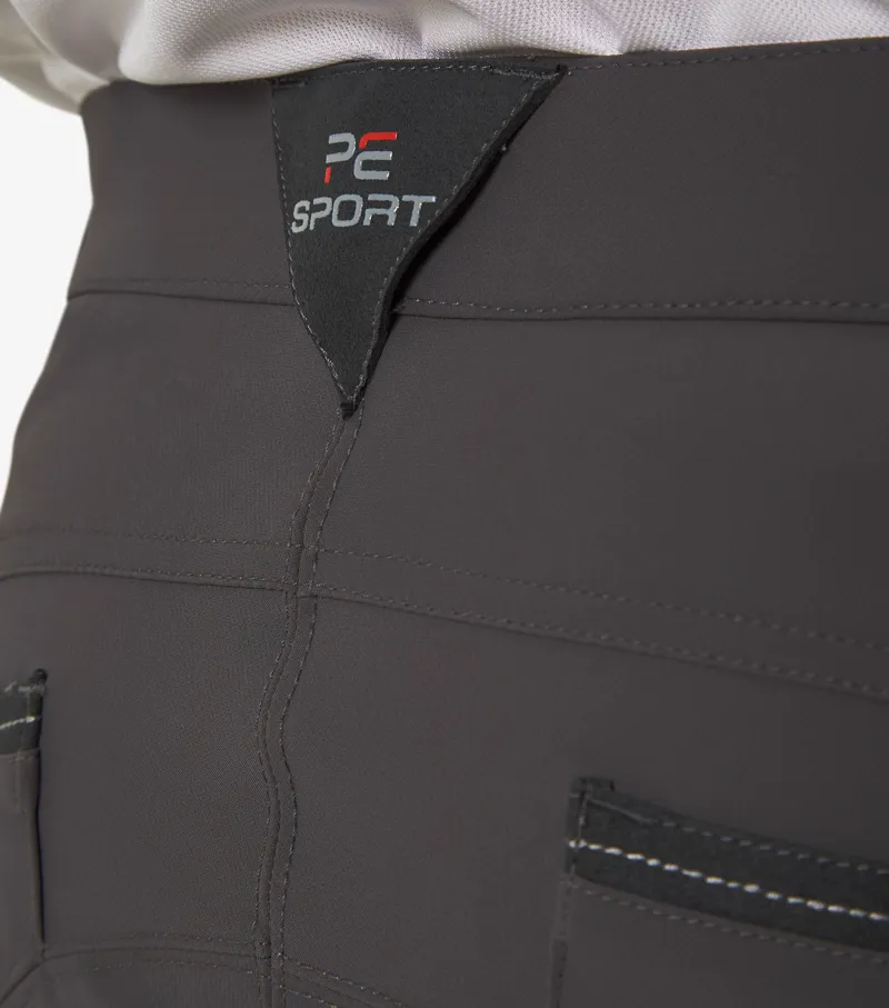 Premier Equine Barusso Men's Gel Knee Breeches Anthracite Grey 7 Premier Equine Barusso Men's Gel Knee Breeches Anthracite Grey - Image 5