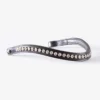 Premier Equine Bellissima Shaped Diamante Browband Black 2 Premier Equine Bellissima Shaped Diamante Browband Black -Equestrian Supplies Shop Bellissima Shaped Diamante Browband Black Leather 1