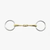 Premier Equine Brass Alloy Training Bit With Lozenge -Equestrian Supplies Shop Brass Alloy Loose Ring Training Bit with Lozenge