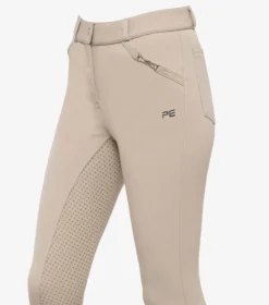 Premier Equine Brava Girls Full Seat Gel Riding Breeches Beige 11 Premier Equine Brava Girls Full Seat Gel Riding Breeches Beige -Equestrian Supplies Shop Brava girls breeches beige 2