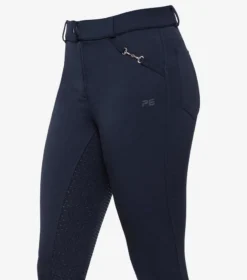 Premier Equine Brava Girls Full Seat Gel Riding Breeches Navy 11 Premier Equine Brava Girls Full Seat Gel Riding Breeches Navy -Equestrian Supplies Shop Brava girls breeches navy 2