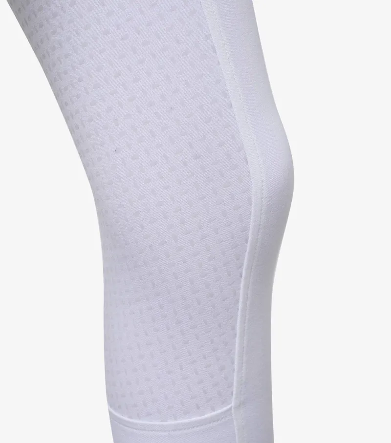 Premier Equine Brava Girls Full Seat Gel Riding Breeches White 8 Premier Equine Brava Girls Full Seat Gel Riding Breeches White - Image 6