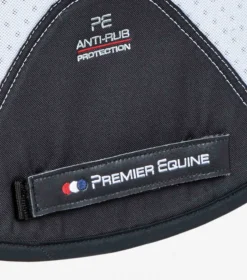 Premier Equine CC Airtechnology Shockproof Wool Pad - GP/Jump White/Black Wool -Equestrian Supplies Shop CLF9A71