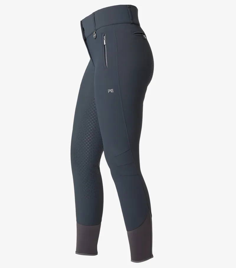 Premier Equine Carapello Ladies Full Seat Gel Riding Breeches Anthracite 4 Premier Equine Carapello Ladies Full Seat Gel Riding Breeches Anthracite - Image 2