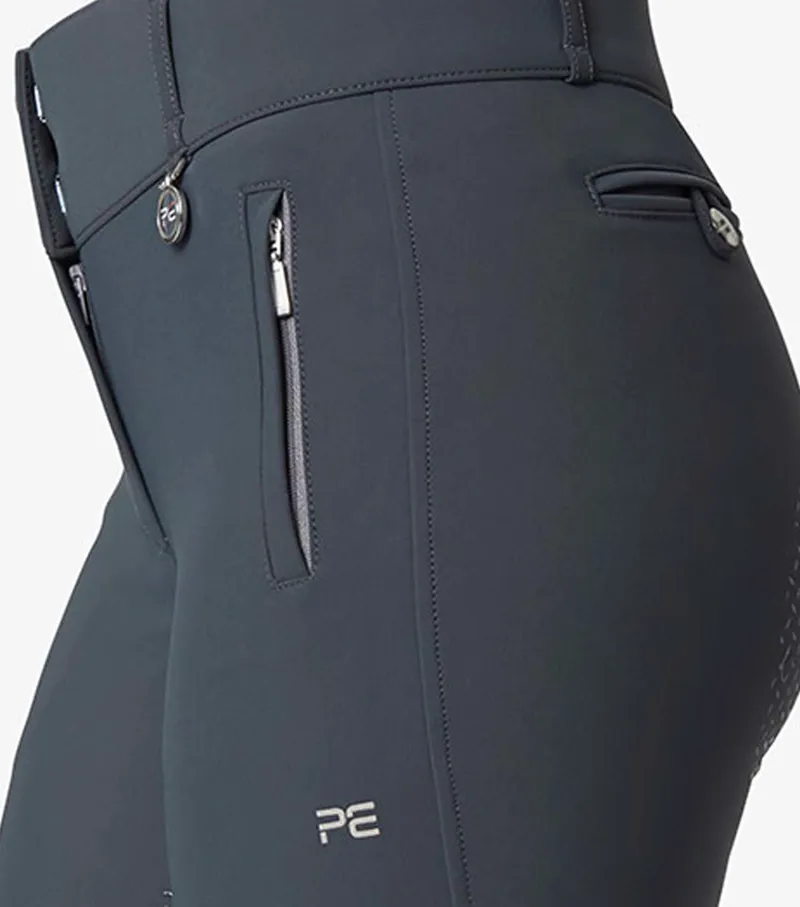 Premier Equine Carapello Ladies Full Seat Gel Riding Breeches Anthracite 8 Premier Equine Carapello Ladies Full Seat Gel Riding Breeches Anthracite - Image 6