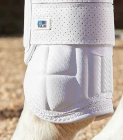 Premier Equine Carbon Tech Air Flex Eventing Front Boots White -Equestrian Supplies Shop Carbon Tech Air Flex Eventing Boots Front White 5