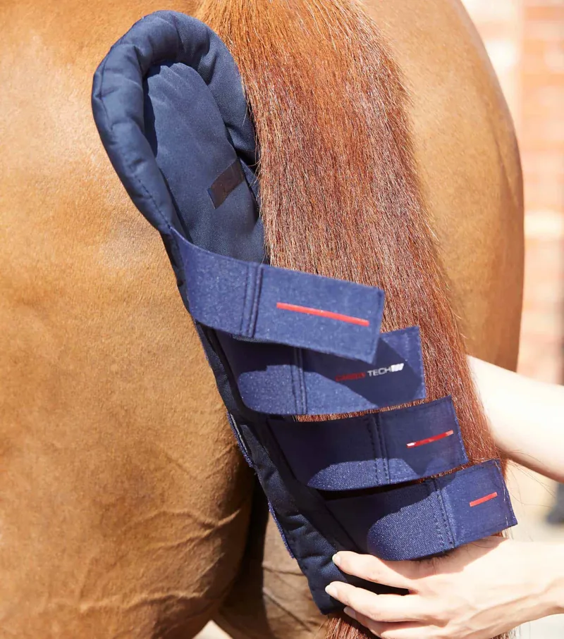 Premier Equine Carbon Tech Anti-Slip Tail Guard Navy 4 Premier Equine Carbon Tech Anti-Slip Tail Guard Navy - Image 2