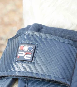 Premier Equine Carbon Tech Kevlar No-Turn Over Reach Boots Navy -Equestrian Supplies Shop Carbon Tech Kevlar No Turn Over Reach Boots Navy 3