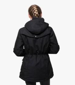 Premier Equine Cascata Ladies Waterproof Jacket Black -Equestrian Supplies Shop Cascata Ladies Jacket Black Web 3