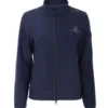 Cavallo Daka Stand Up Collar Zip Jacket - Dark Blue -Equestrian Supplies Shop Cavallo Daka Stand Up Collar Zip Jacket Dark Blue 1
