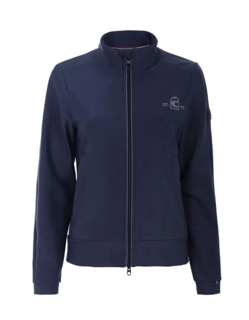 Cavallo Daka Stand Up Collar Zip Jacket - Dark Blue 3 Cavallo Daka Stand Up Collar Zip Jacket - Dark Blue