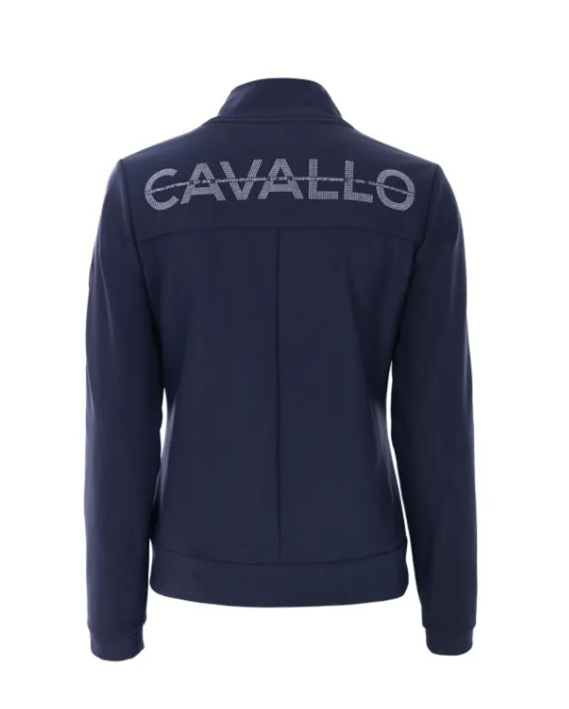 Cavallo Daka Stand Up Collar Zip Jacket - Dark Blue 4 Cavallo Daka Stand Up Collar Zip Jacket - Dark Blue - Image 2