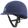 Charles Owen YR8 Children's Velvet Riding Hat Navy -Equestrian Supplies Shop Charles Owen YR8 Childrens Velvet Riding Hat 4 2