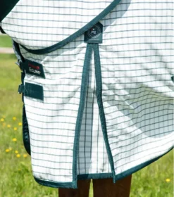 Premier Equine Combo Cotton Sheet Green Check 10 Premier Equine Combo Cotton Sheet Green Check -Equestrian Supplies Shop Combo Cotton Sheet Green Check 3