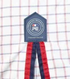 Premier Equine Combo Cotton Sheet Red Check 11 Premier Equine Combo Cotton Sheet Red Check -Equestrian Supplies Shop Combo Cotton Stable Sheet Red Check 4