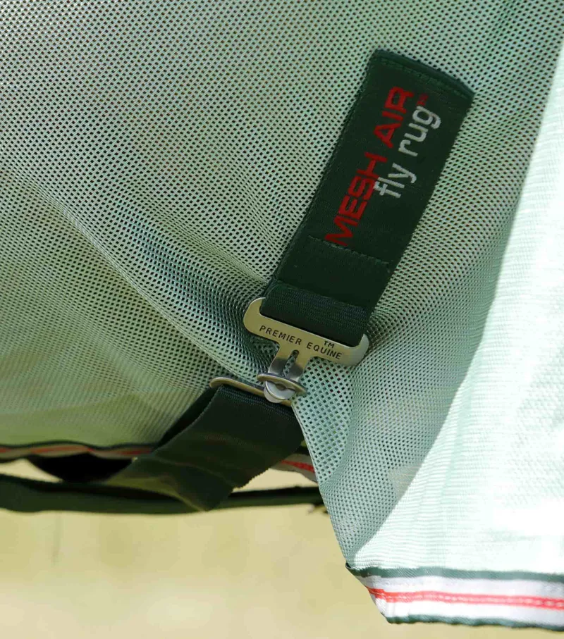 Premier Equine Combo Mesh Air Fly Rug With Surcingles Mint Green 7 Premier Equine Combo Mesh Air Fly Rug With Surcingles Mint Green - Image 5