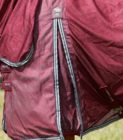 Premier Equine Combo Mesh Air Fly Rug With Surcingles Wine 10 Premier Equine Combo Mesh Air Fly Rug With Surcingles Wine -Equestrian Supplies Shop Combo Mesh Air Fly Rug with Surcingles Wine 3